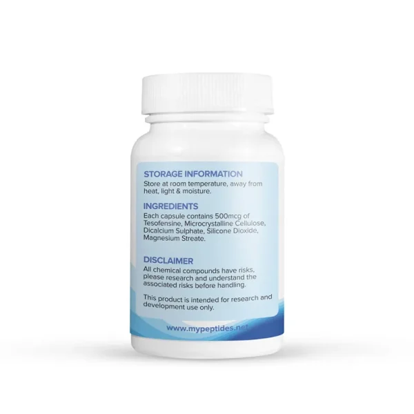 Tesofensine Capsules For Sale - Back Label